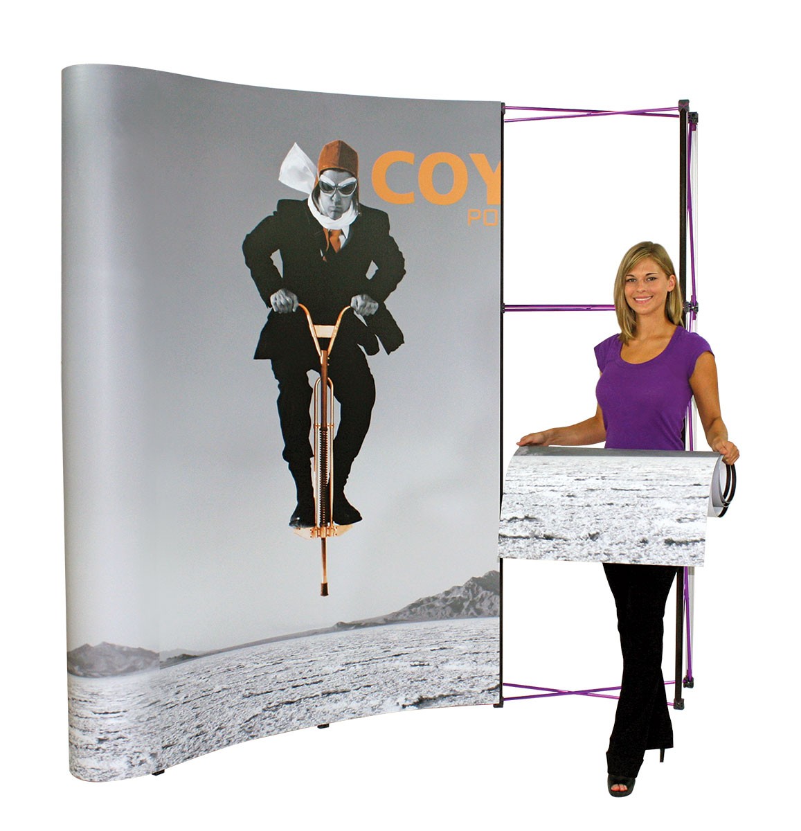 Coyote Pop Up Trade Show Displays