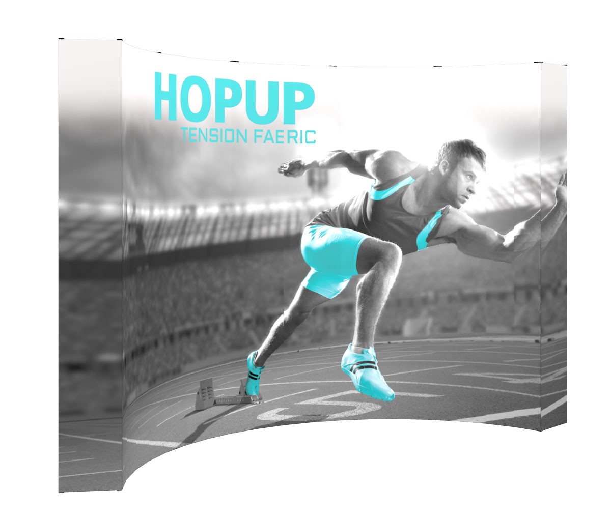 HopUp 5x3 Graphic with End Caps