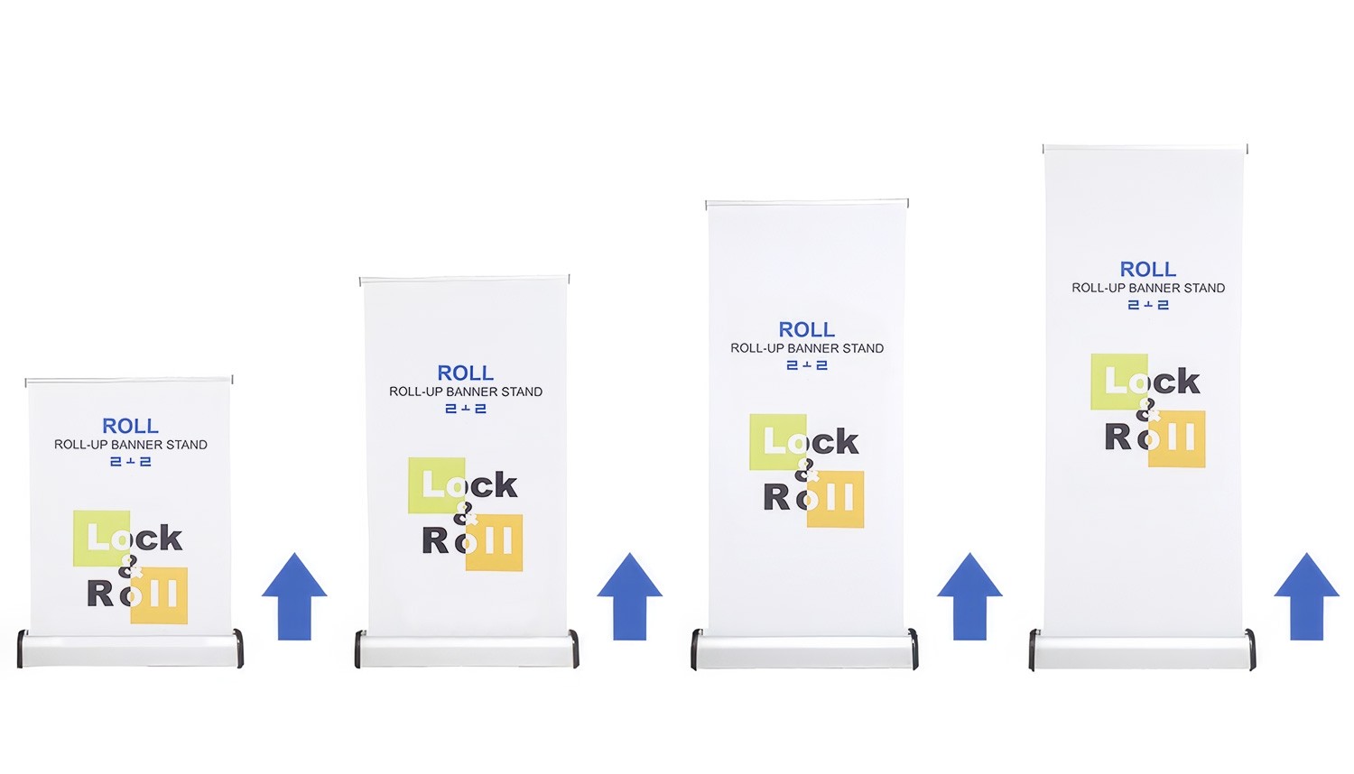 Lock & Roll 33 Retractable Banner Stand