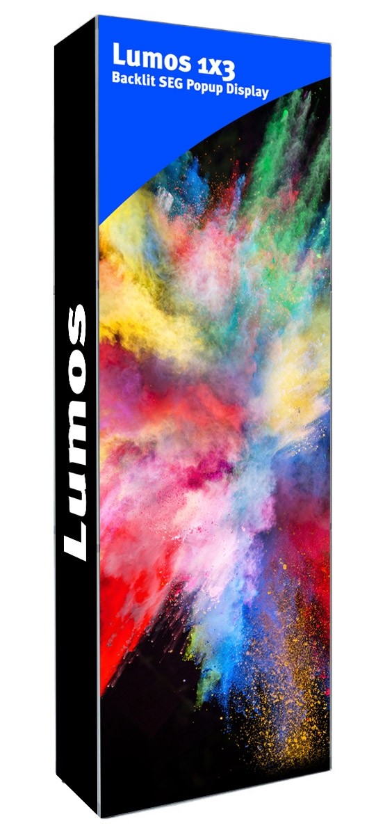 Lumos 2.5' Backlit SEG Popup Display