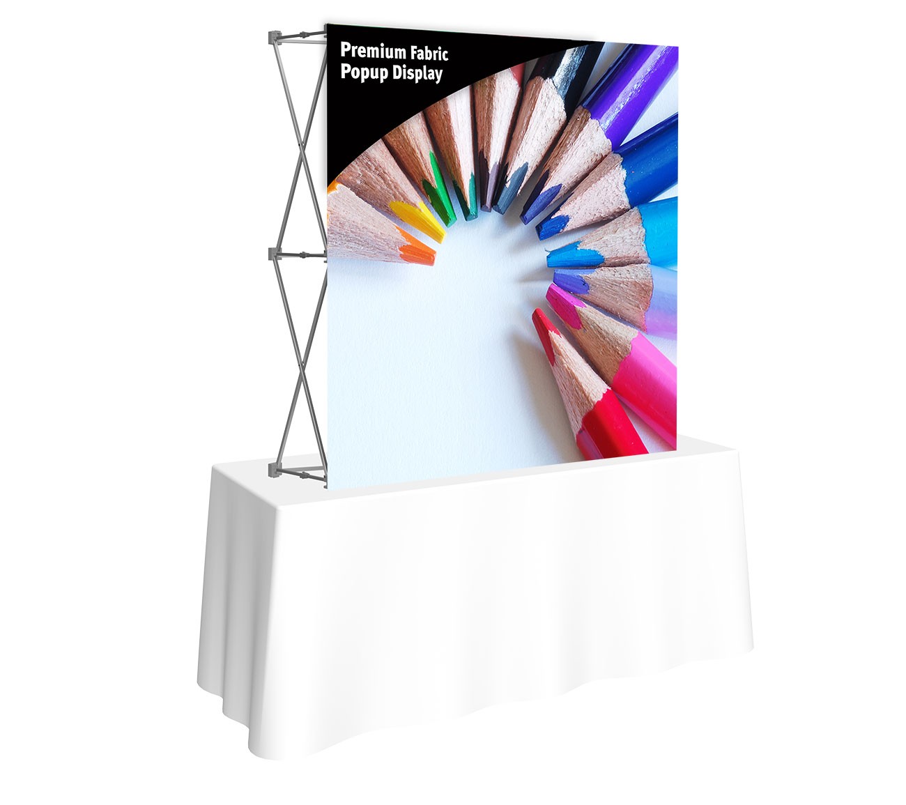 Premium Fabric Popup 5' x Table Top | TradeShowDisplayPros.com