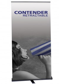 Contender Monster Retractable Banner Stand