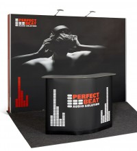 Expand 2000 Straight 4x3 Pop Up Trade Show Display