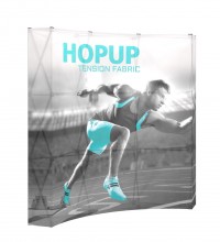 HopUp 3x3 Backlit Graphic with End Caps