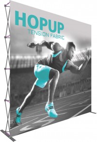 Hopup 5x3 Tension Fabric Pop Up Display