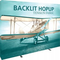 Backlit Hopup 4x3 Tension Fabric Display
