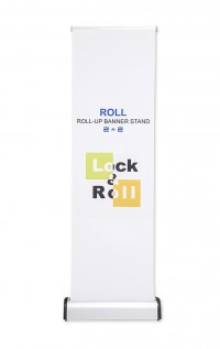 Lock & Roll 24 Retractable Banner Stand