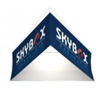 Triangle 8' Hanging Fabric Structure Replacement Graphic