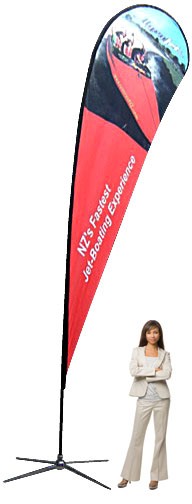 Teardrop Banner XL Outdoor Banner Stand