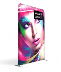 WaveLight 5' Premium Backlit Fabric Display