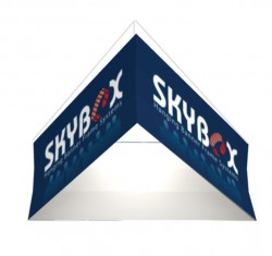 Triangle 15' Hanging Fabric Structure Replacement Graphic